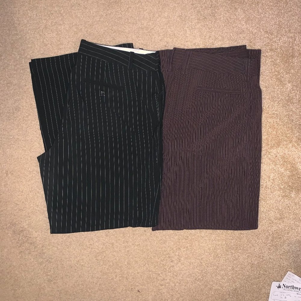 Bundle of 2 Pair of Size 12 Slacks Pants